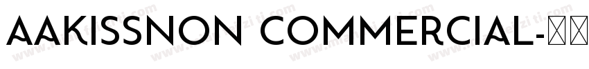 AaKISSNon Commercial字体转换